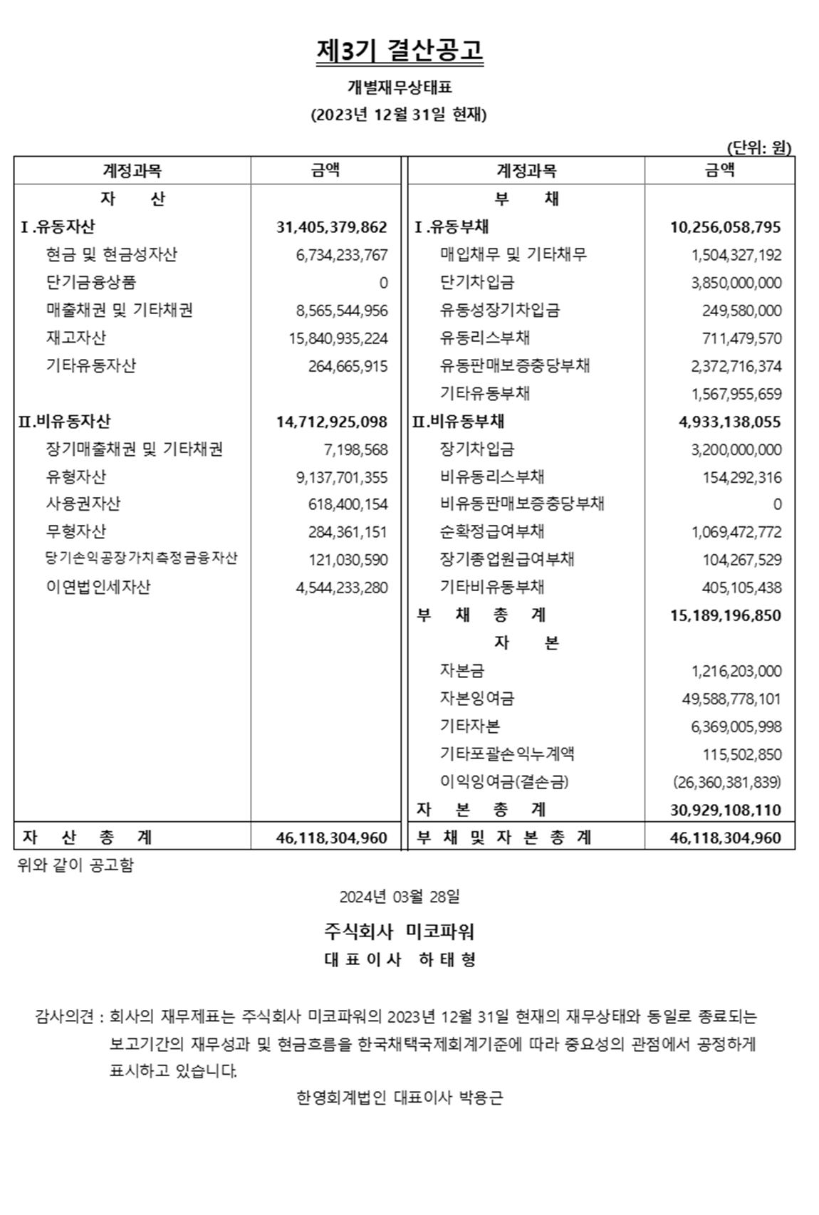 (대외비3급)제3기 결산공고_미코파워.png
